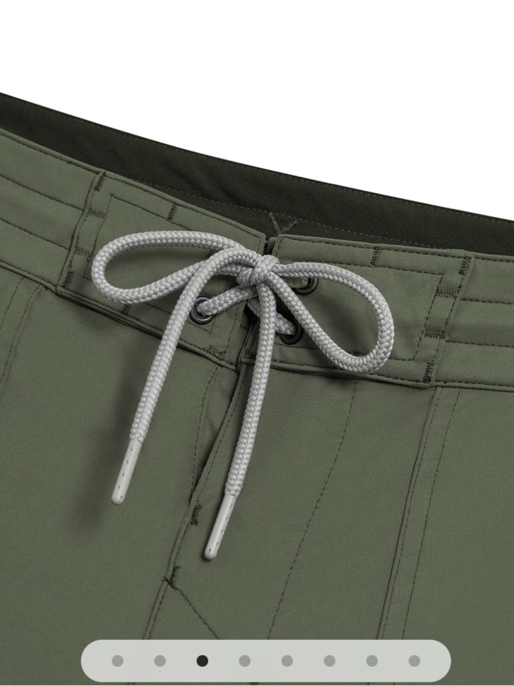 ANETIK Roam Tech Dark Olive Green Men's Hybrid Shorts size 38 $90 - Picture 3 of 13